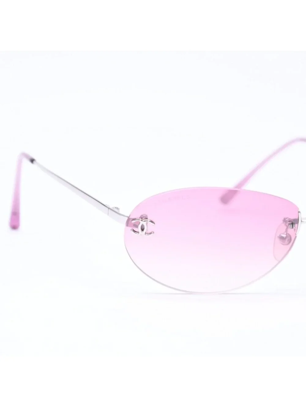 Chanel Sunglasses Rimless Eyewear CC Logo